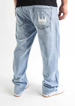 DADA Supreme Minimalist Loose Fit Jeans Light Blue