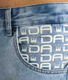 DADA Supreme Minimalist Loose Fit Jeans Light Blue