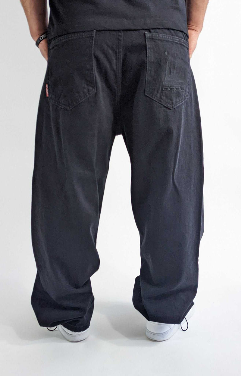 DADA Supreme Supreme Baggy Fit Jeans Black