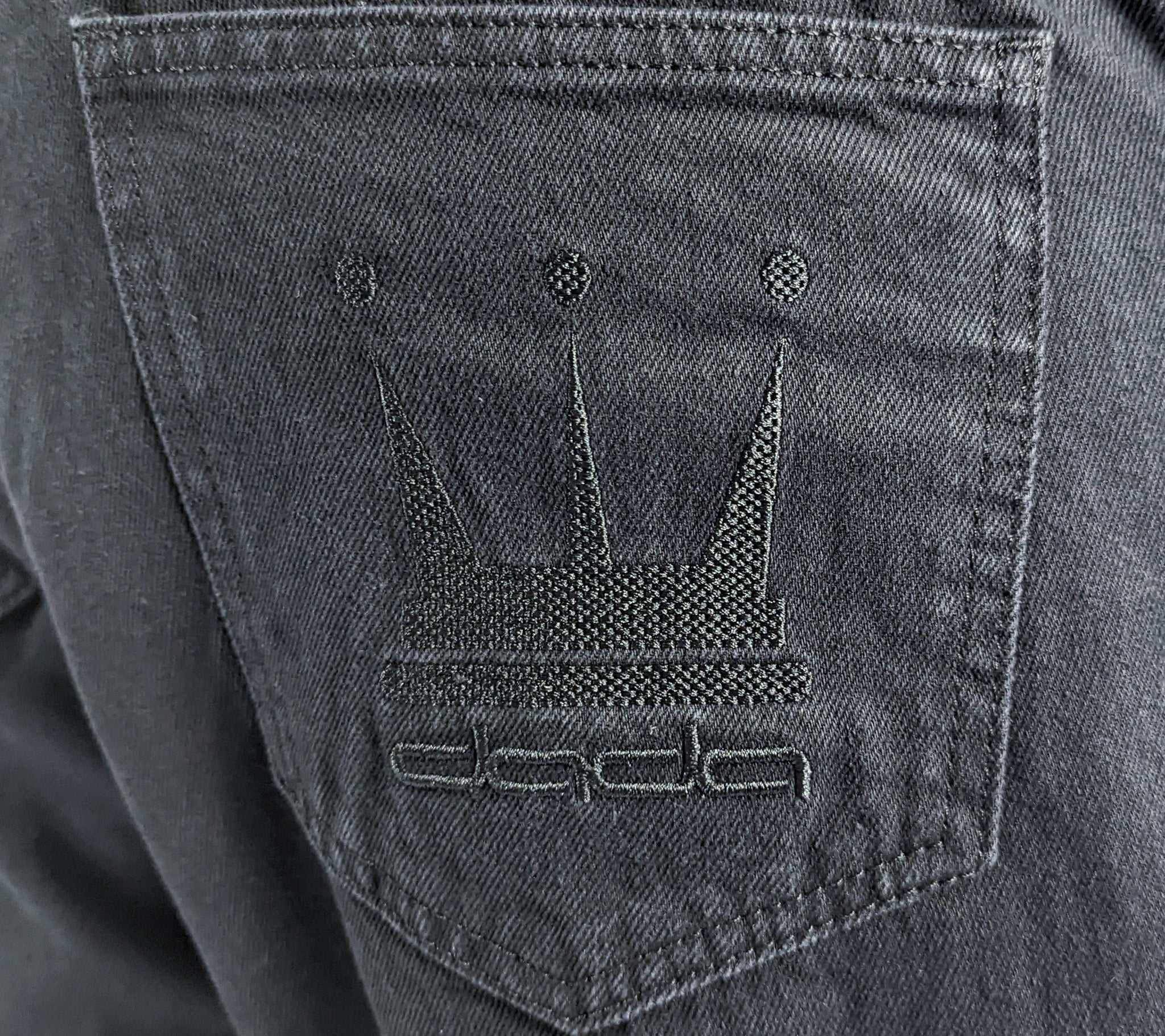 DADA Supreme Supreme Baggy Fit Jeans Black Soulsideshop