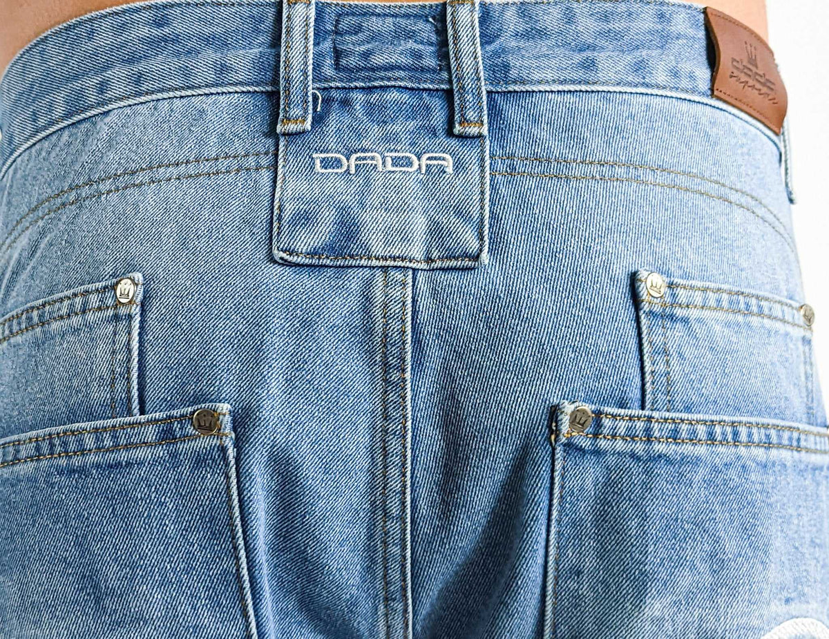 DADA Supreme Freedom Baggy Fit Jeans Blue