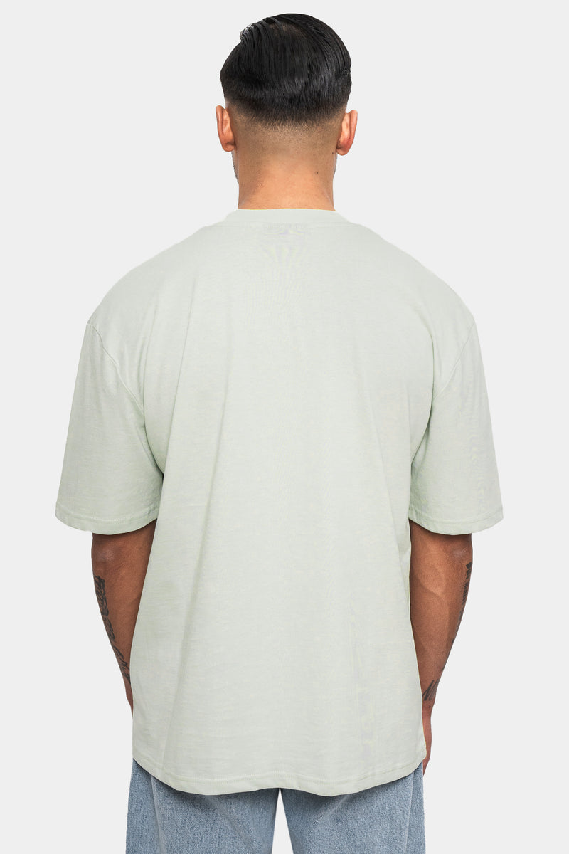 Dropsize Super Heavy Embo T-Shirt Frosted Mint