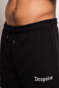 Dropsize Straight Leg Cargo Sweat Pant Black