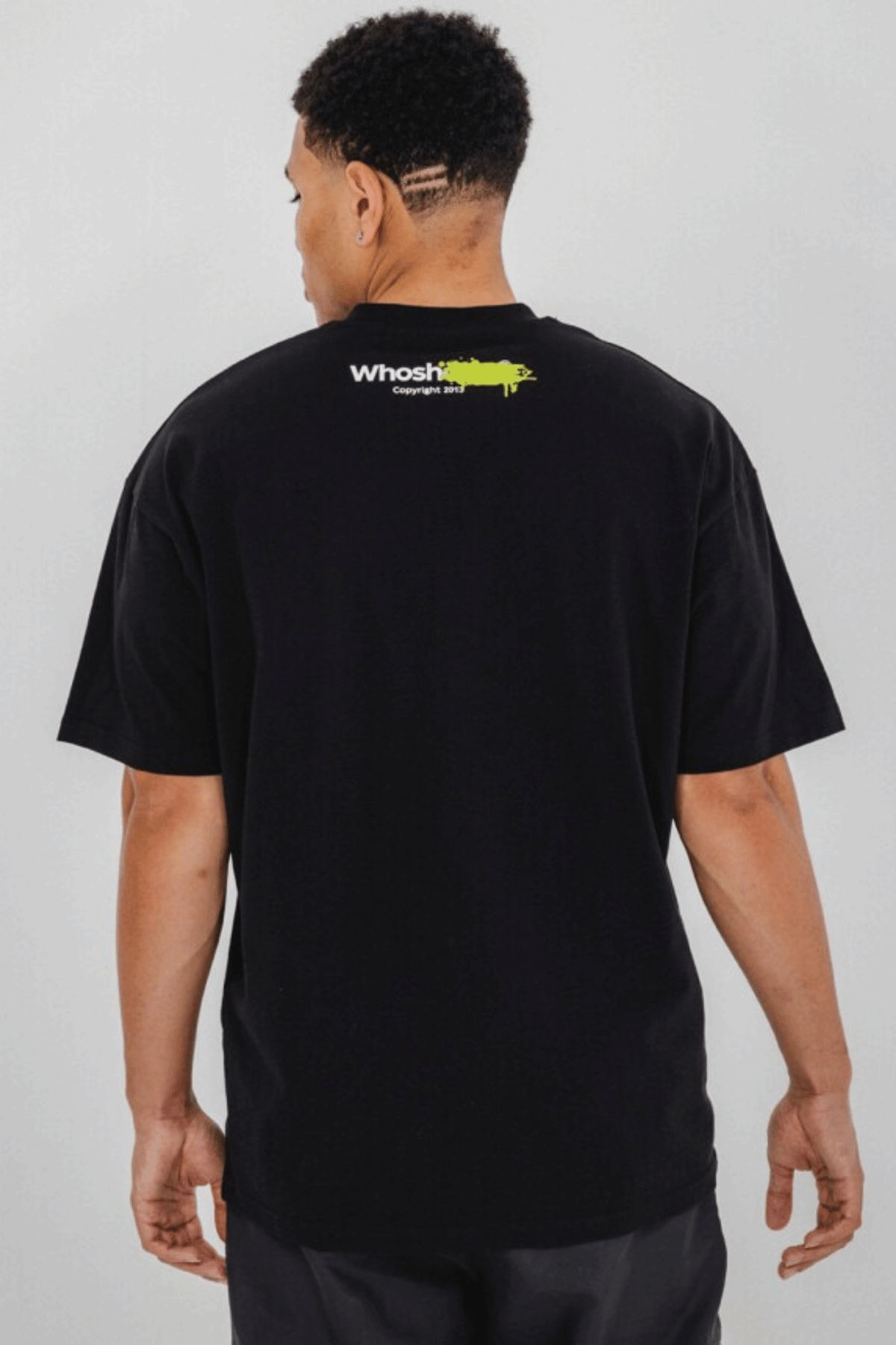 Who Shot Ya Ya Copy Oversize T-Shirt Black