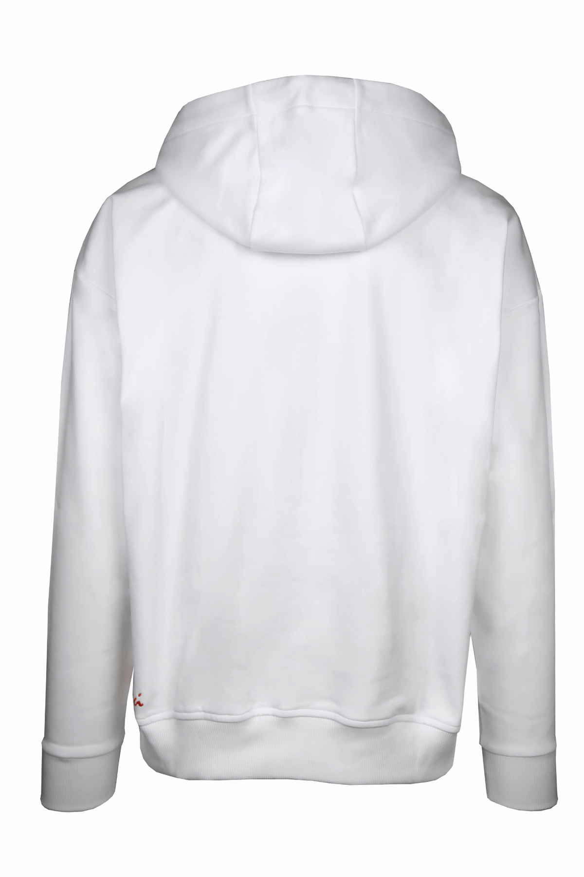 Carlo Colucci Big Logo Hoodie White