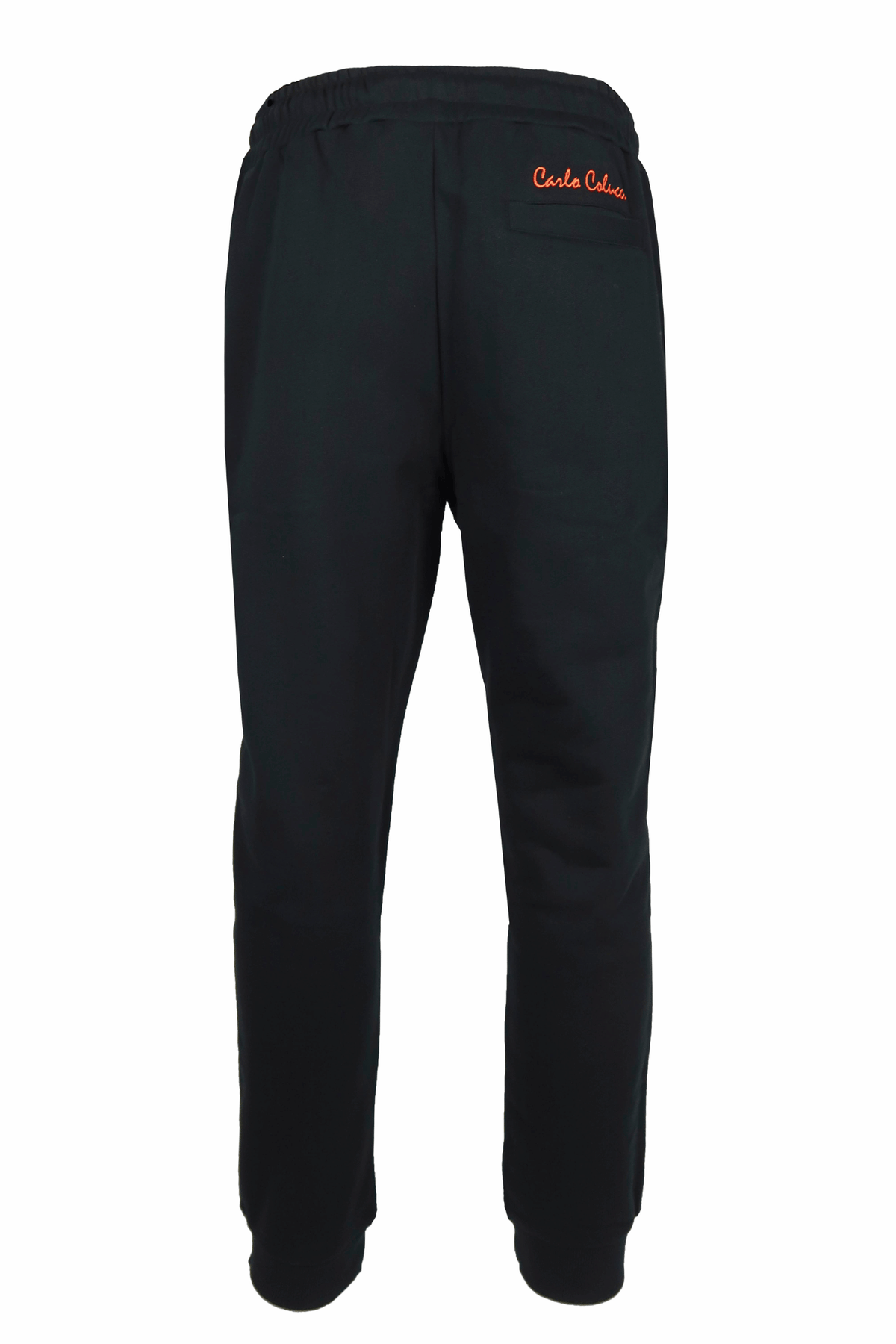 Carlo Colucci Big Logo Sweatpants Black