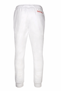 Carlo Colucci Big Logo Sweatpants White