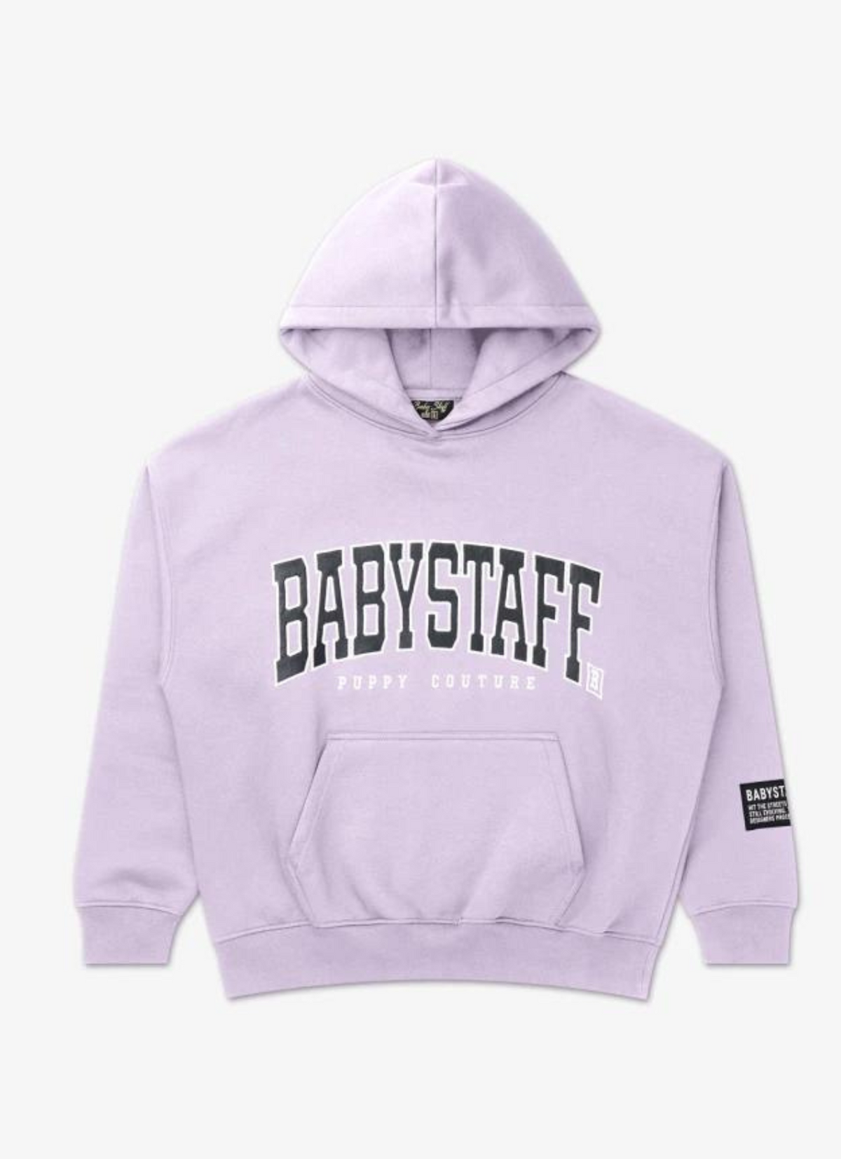 Babystaff College Oversized Hoodie Lila