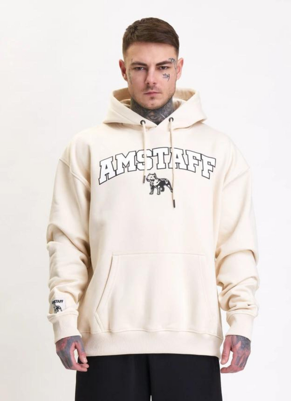 Amstaff University OD Hoodie Creme