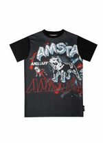 Amstaff Kids Leno T-Shirt Black