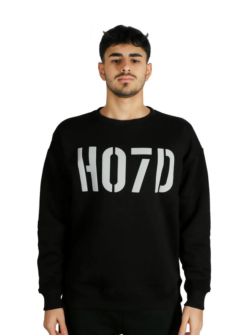 Hoodstar Sweatshirt HO7D Black