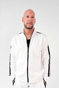 Carlo Colucci New Basic Zip Jacket White