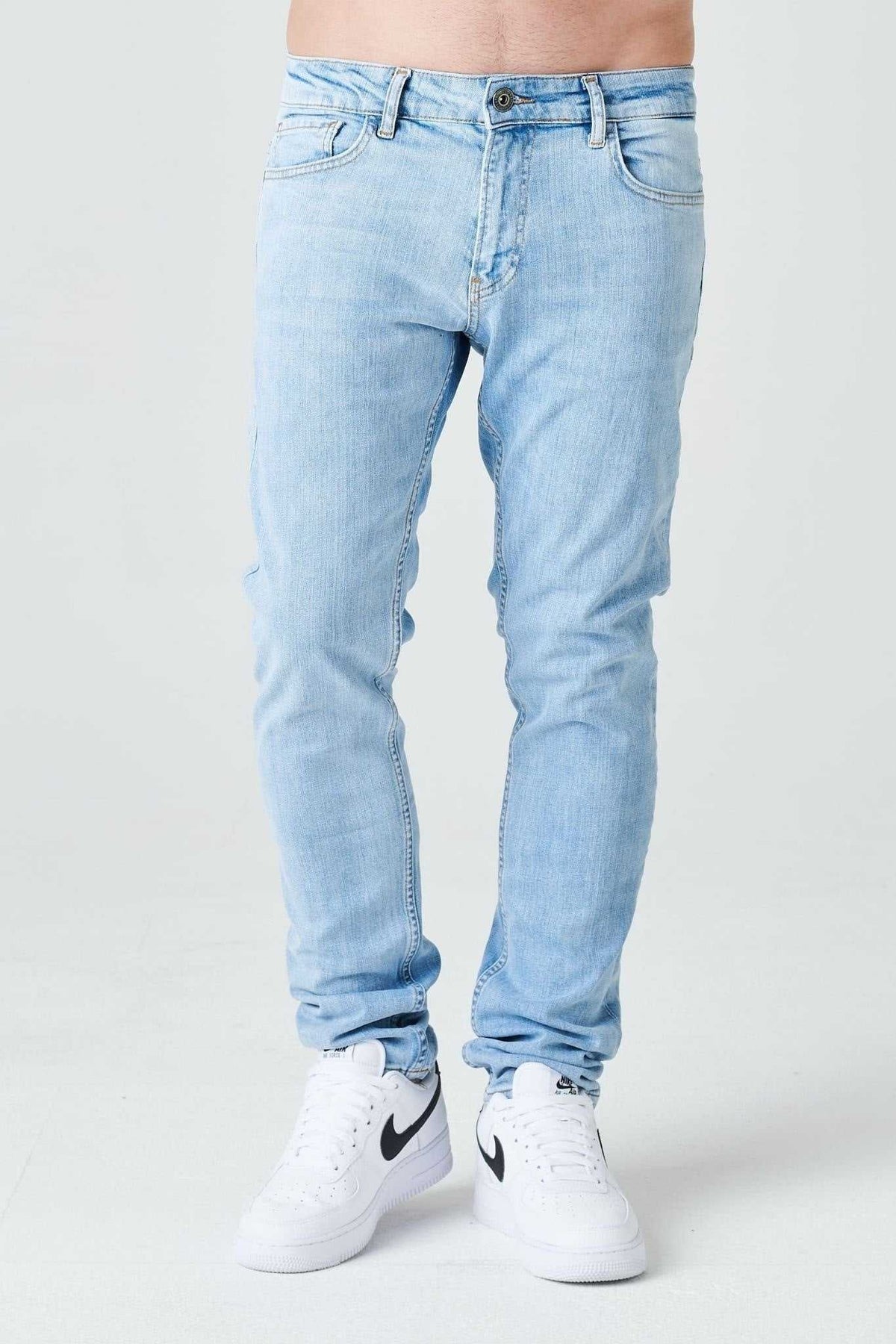 2Y Basic Slim Fit Jeans Blue