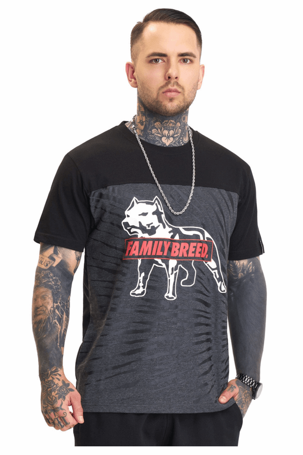 Amstaff Barco T-Shirt Black/Grey