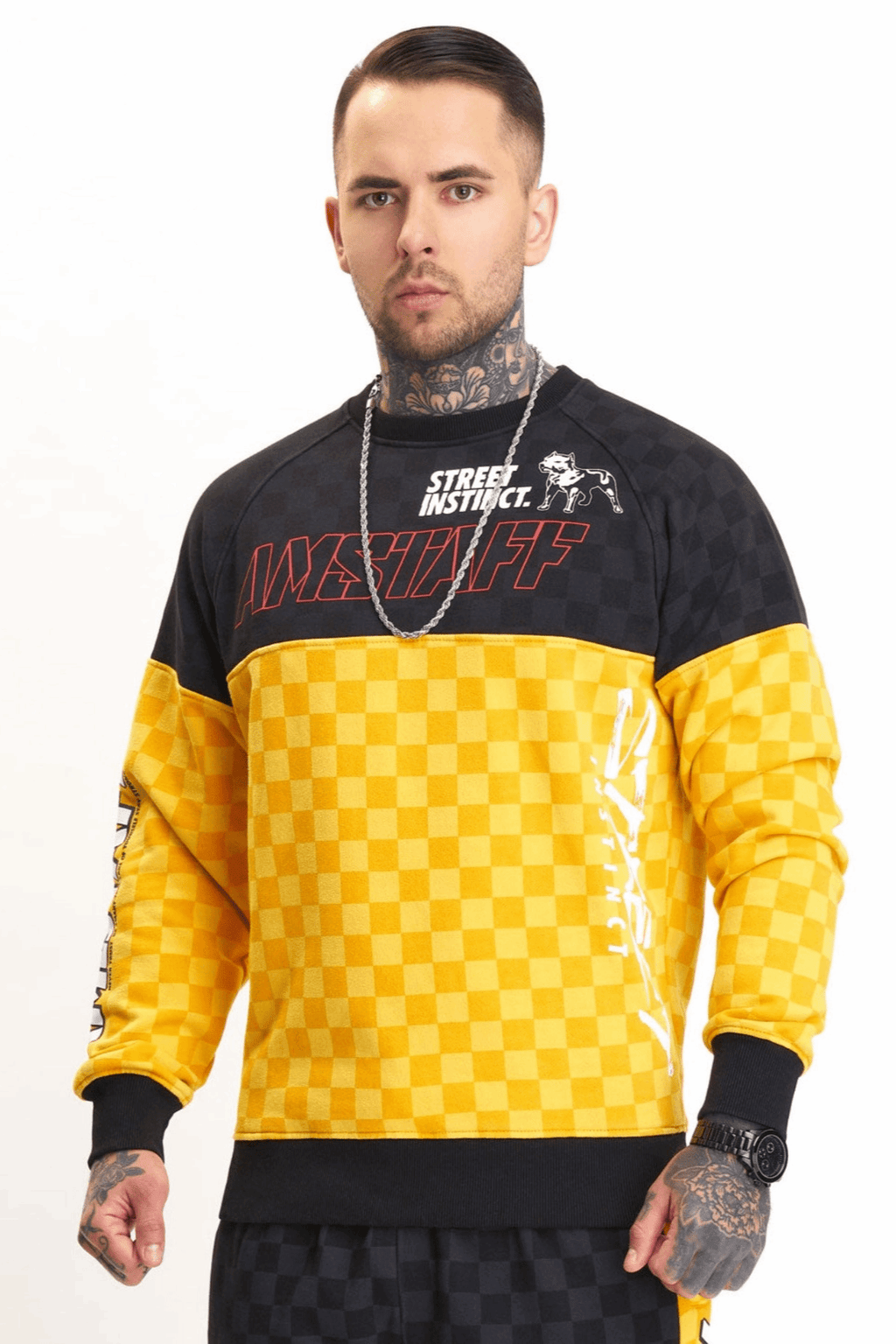 Amstaff Dexta T-Shirt Yellow
