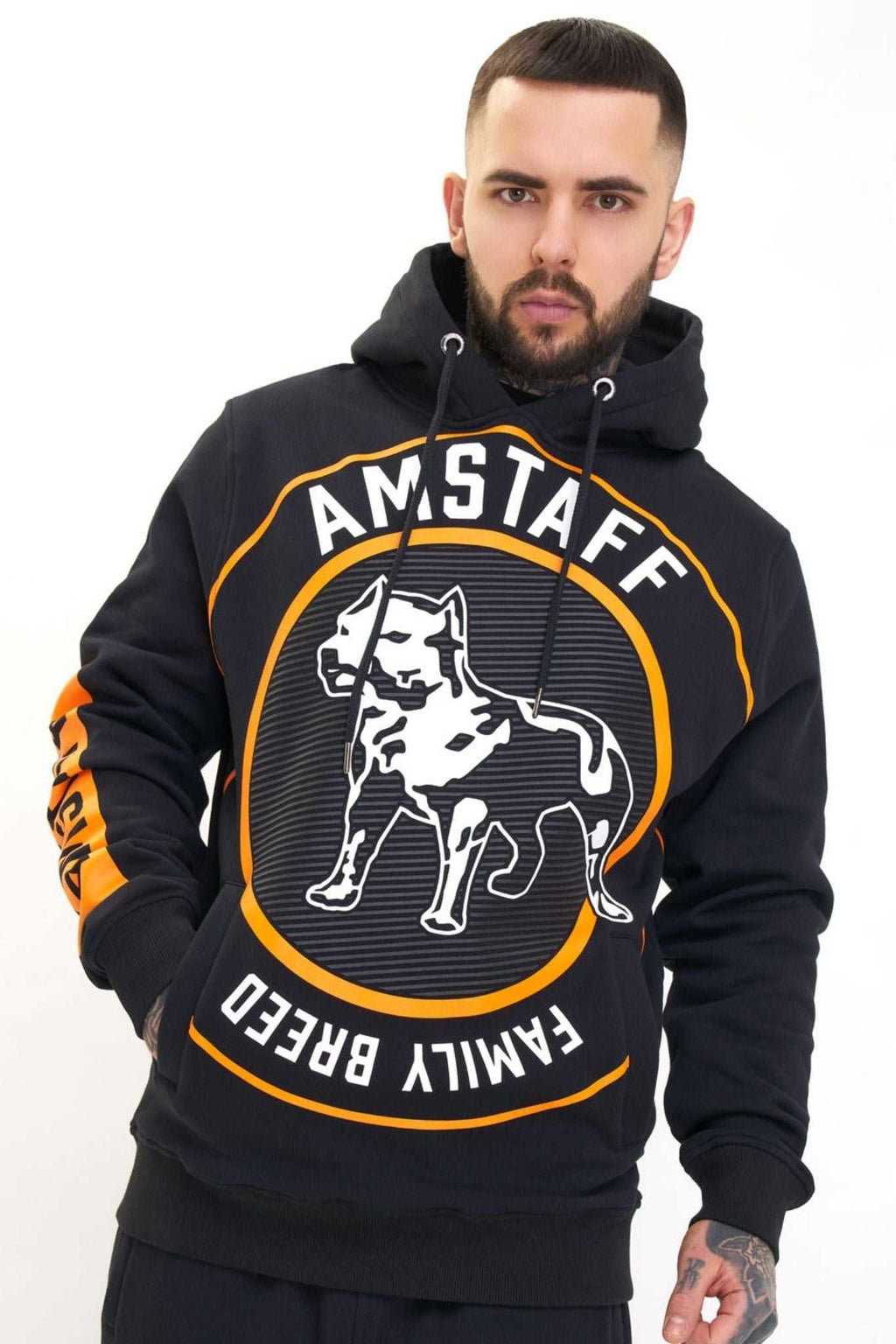 Amstaff Battito Hoodie Orange