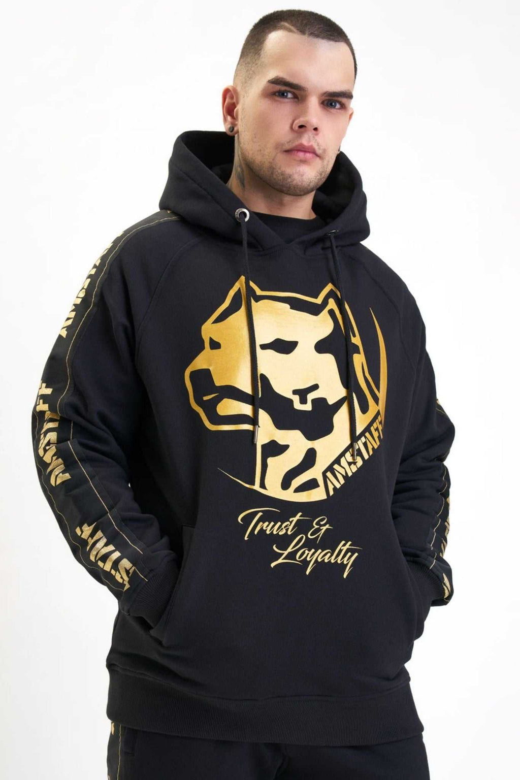 Amstaff Bartok Hoodie Black *B-Ware*