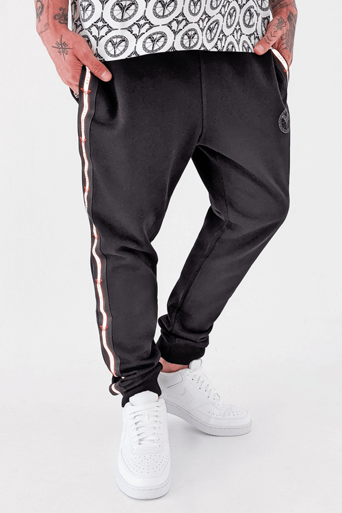 Carlo Colucci New Basic Sweatpants Black