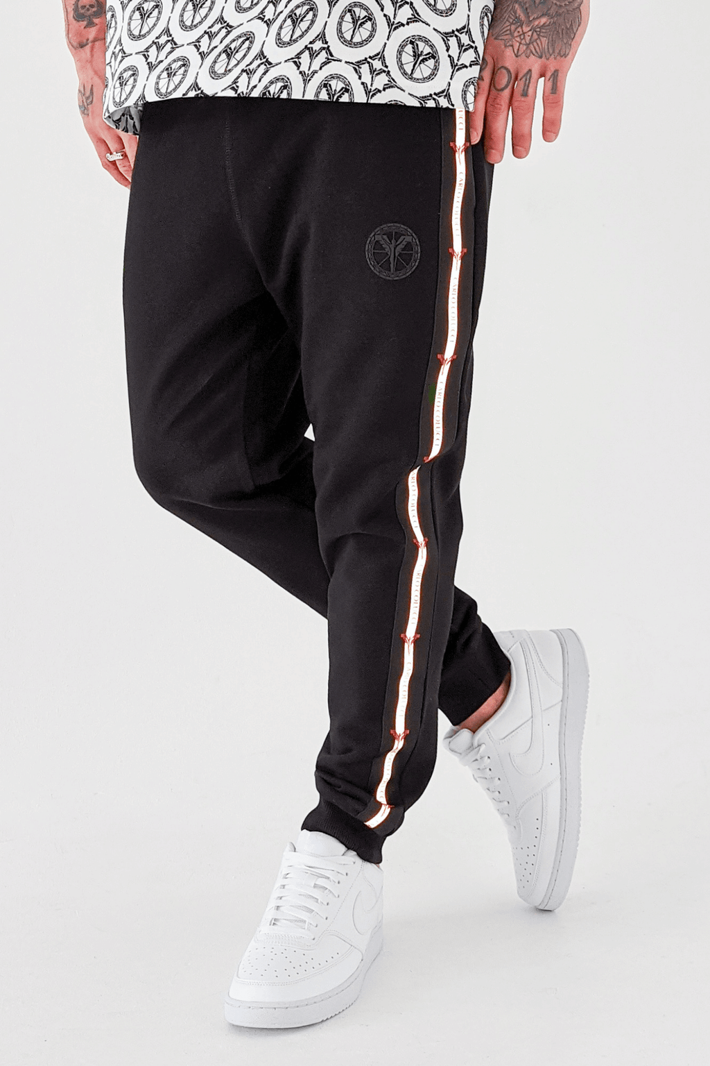 Carlo Colucci New Basic Sweatpants Black