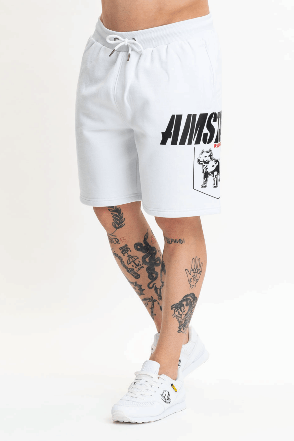 Amstaff Bazor Sweatshorts White