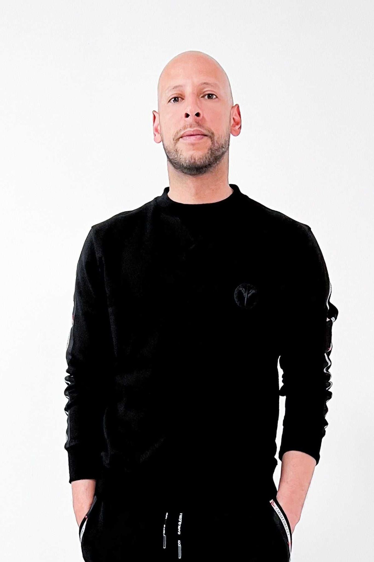 Carlo Colucci New Basic Sweatshirt Black