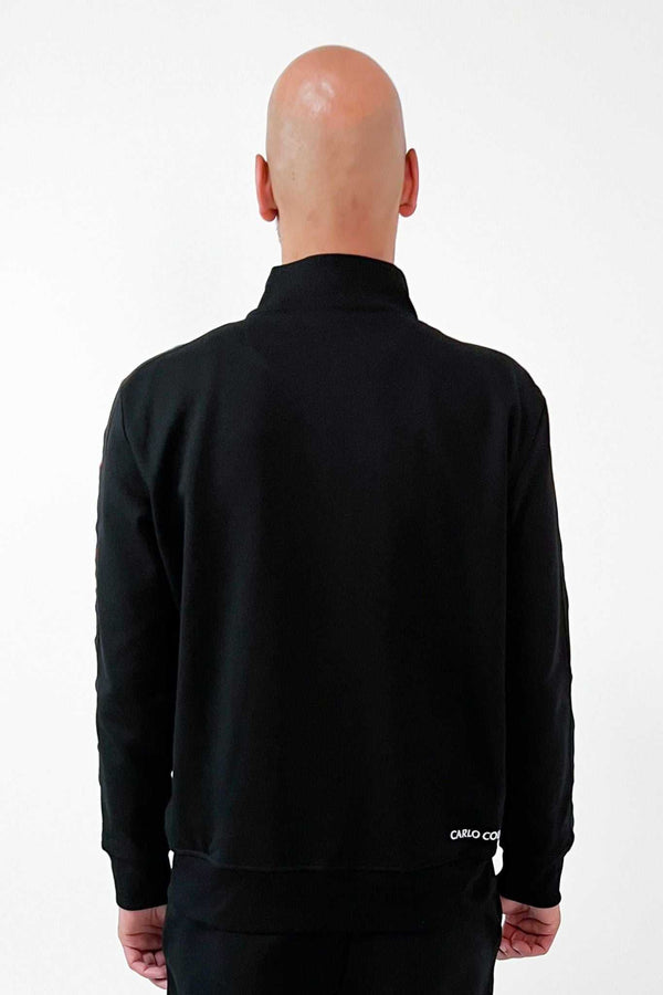 Carlo Colucci New Basic Zip Jacket Black