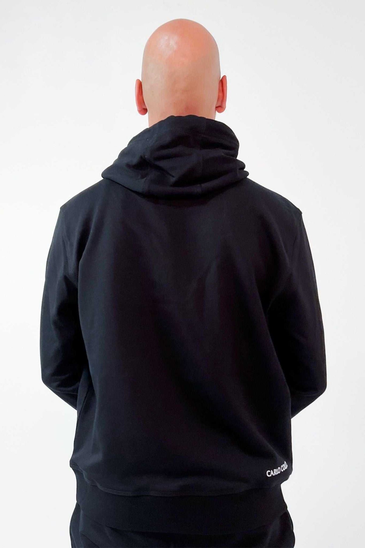 Carlo Colucci Basic Hoodie Black