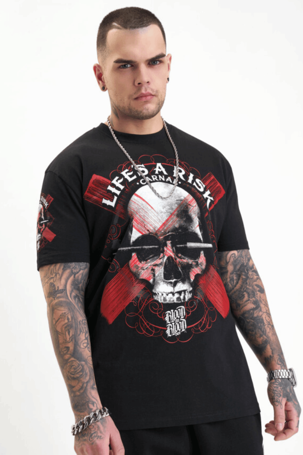 Blood In Blood Out Hevas T-Shirt Black