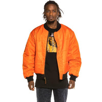 Grimey Liveution Reversible Bomber Jacke Black