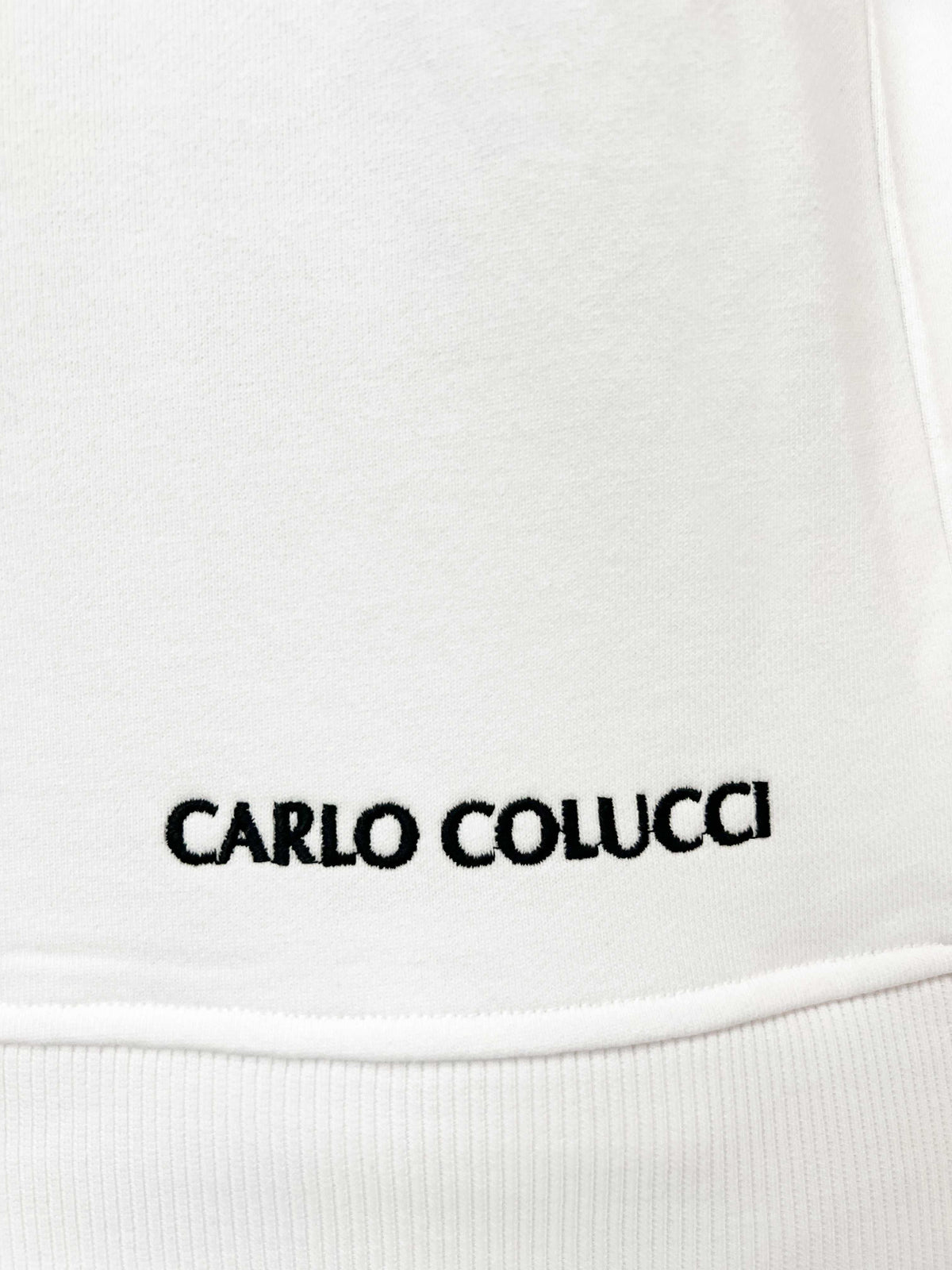 Carlo Colucci New Basic Zip Jacket White