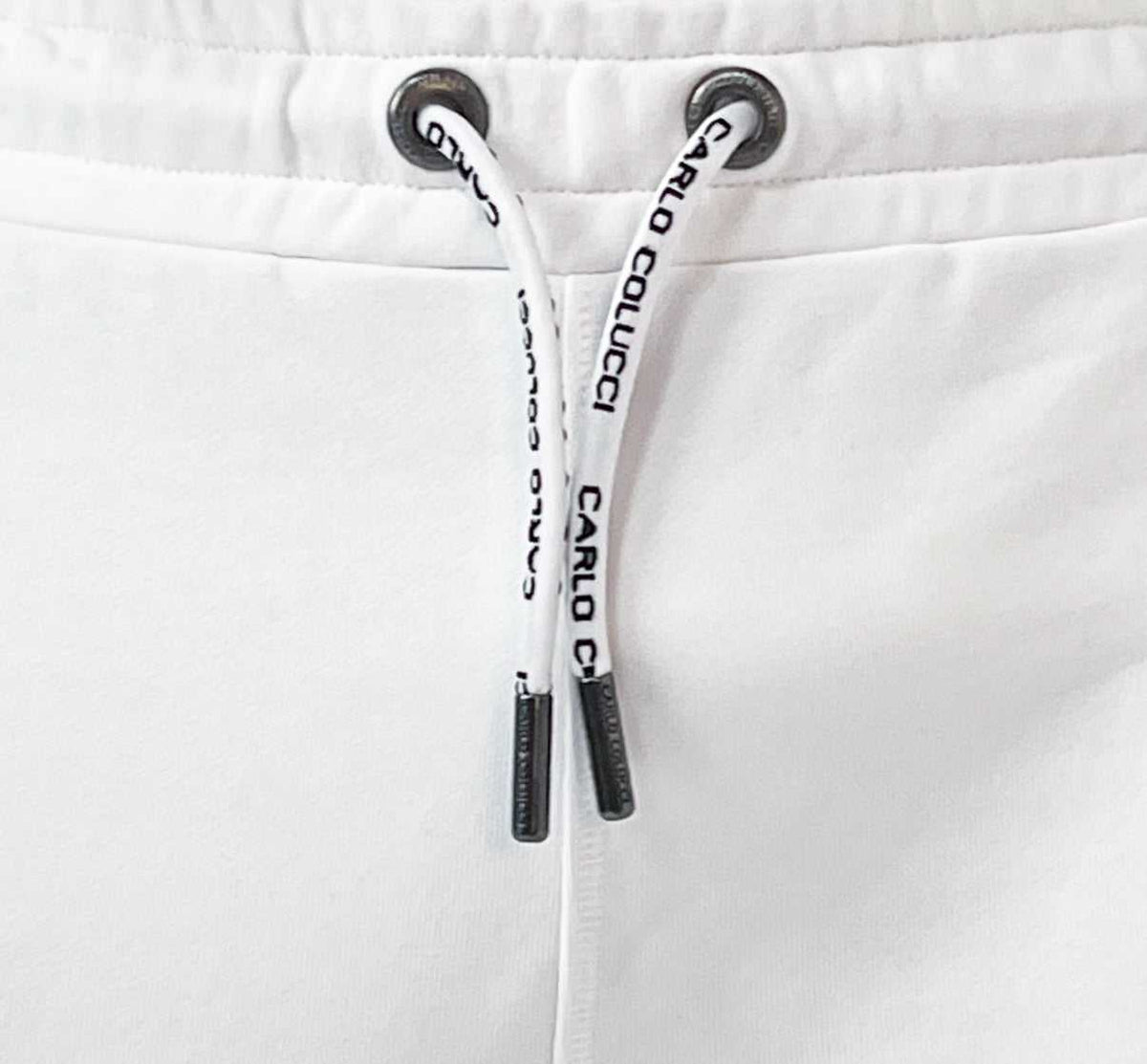 Carlo Colucci New Basic Sweatpants White