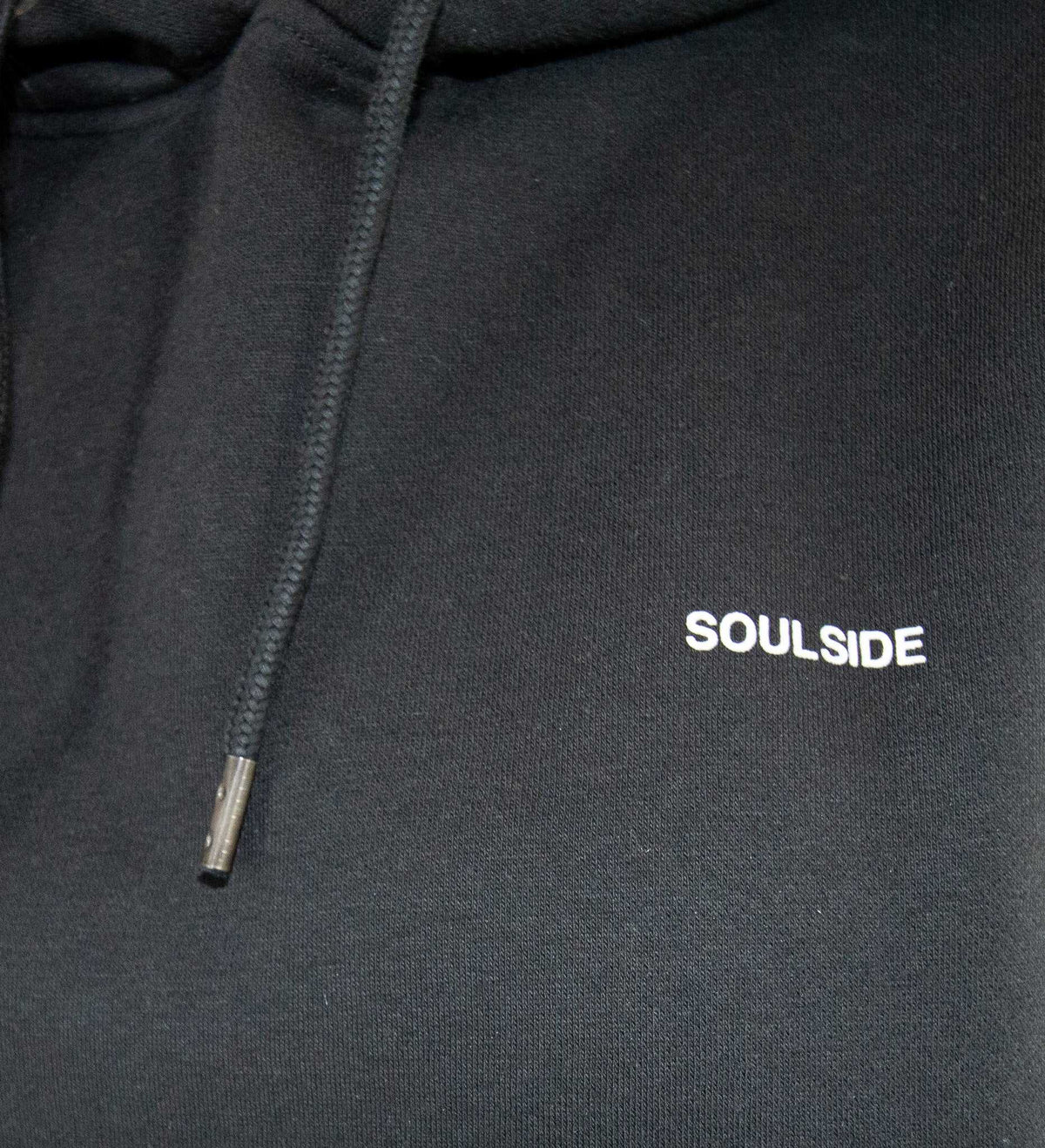 Soulside Frauen Oversized Hoodie - Heavy Basic Soul - Washed Black