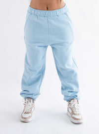 Soulside Frauen Baggy Sweatpants - Basic Soul - Baby Blue