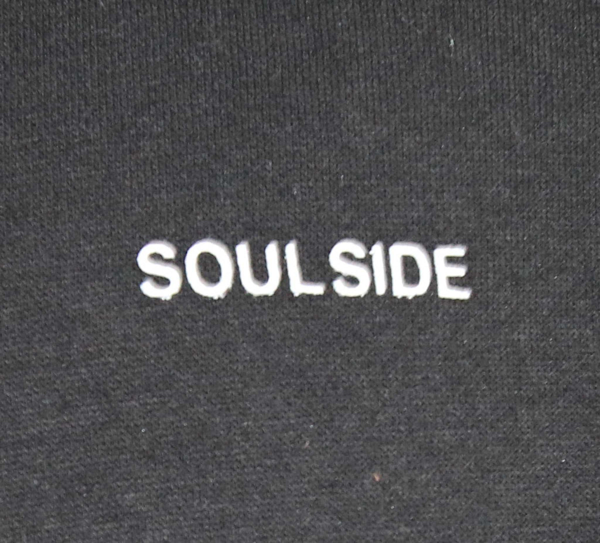 Soulside Männer Oversized Hoodie - Heavy Basic Soul - Washed Black