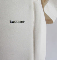 Soulside Herren Sweatpants - Heavy Straight Basic - Coconut Milk