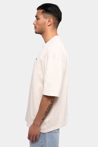 Soulside Männer Oversized T-Shirt - Heavy Basic Soul - Coconut Milk