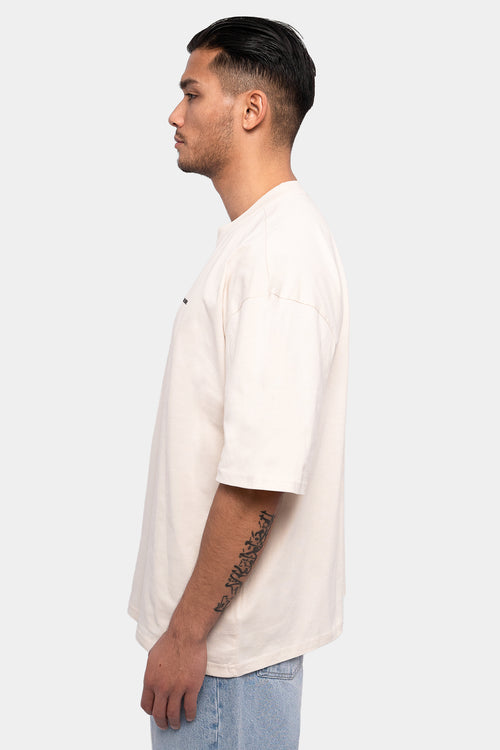 Soulside Männer Oversized Hoodie - Heavy Basic Soul - Coconut Milk