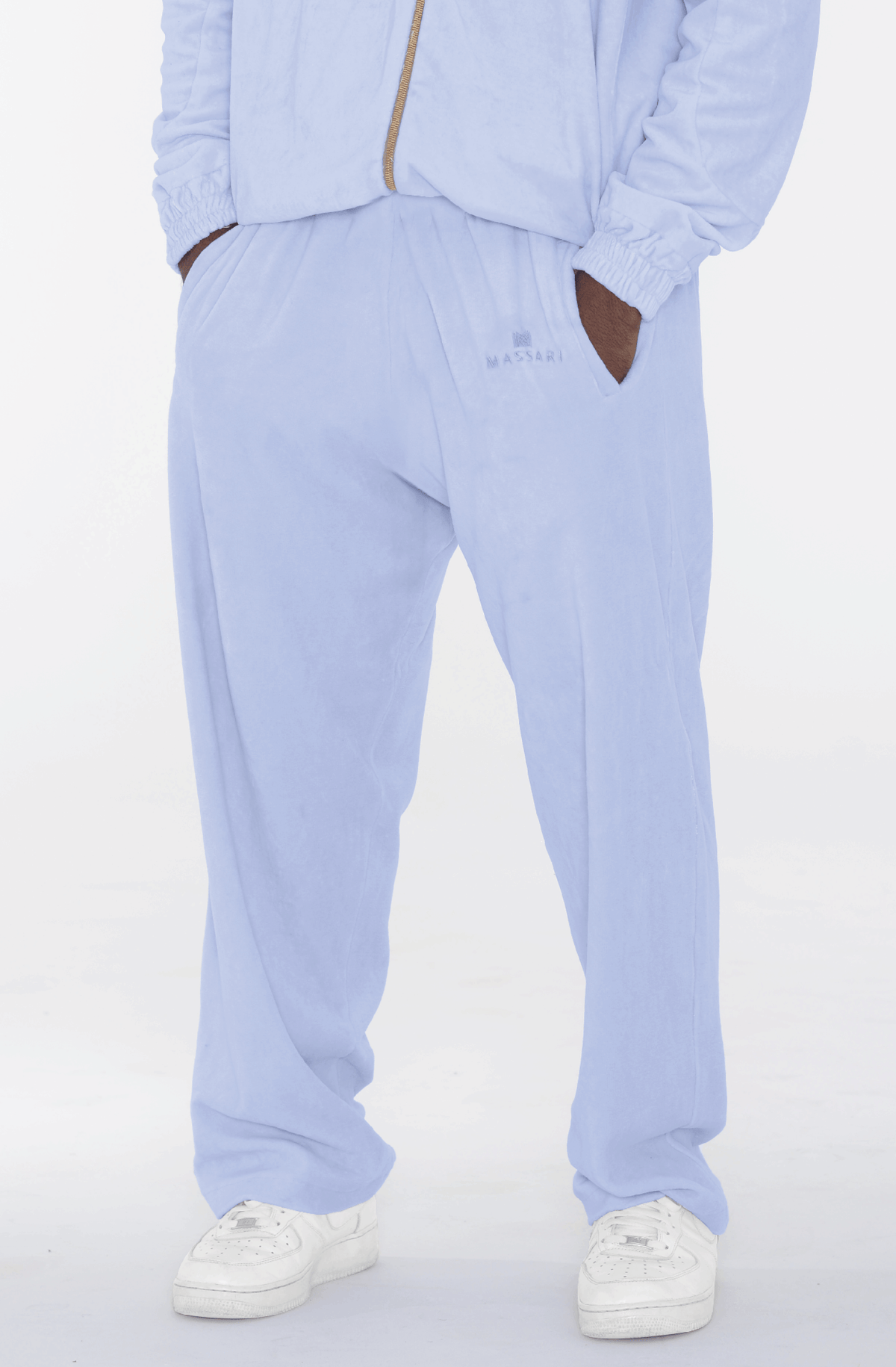 Massari G's Fleece Pants Baby Blue