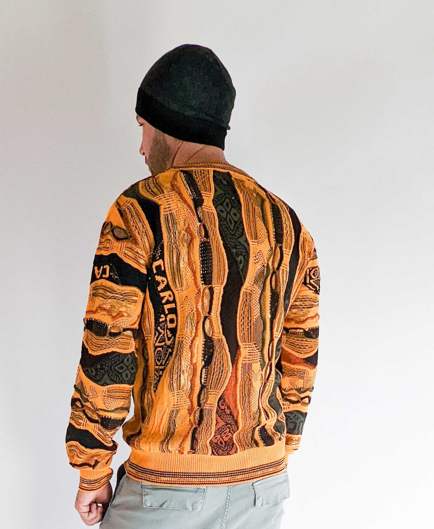 Carlo Colucci Strick Pullover Mulitcolor Soulsideshop