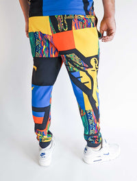 Carlo Colucci Allover Print Sweatpants Multicolor