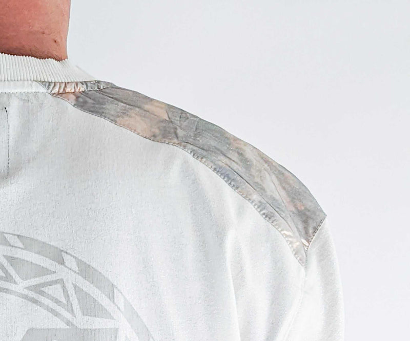 Carlo Colucci T-Shirt mit Permut Details White