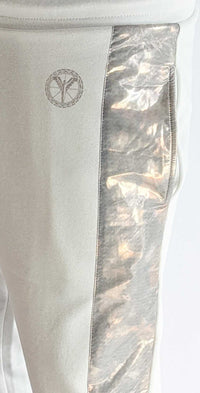 Carlo Colucci  Sweatpants Permut Detail White