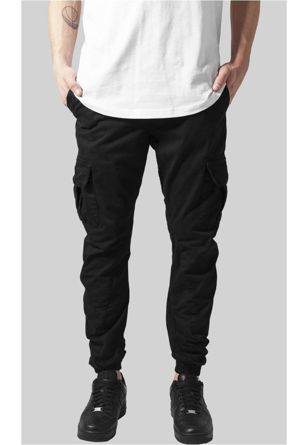 Urban Classics Cargo Sweatpants Black