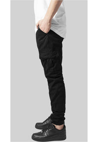 Urban Classics Cargo Sweatpants Black