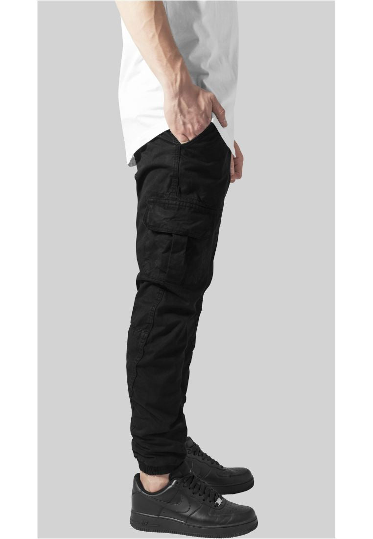 Urban Classics Cargo Sweatpants Black