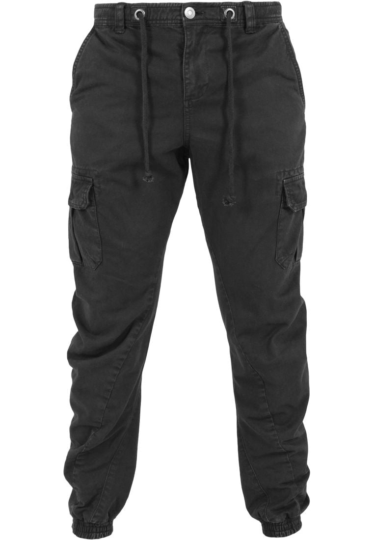 Urban Classics Cargo Sweatpants Black