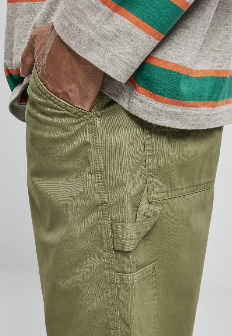 Urban Classics Carpenter Cargo Shorts  Newolive