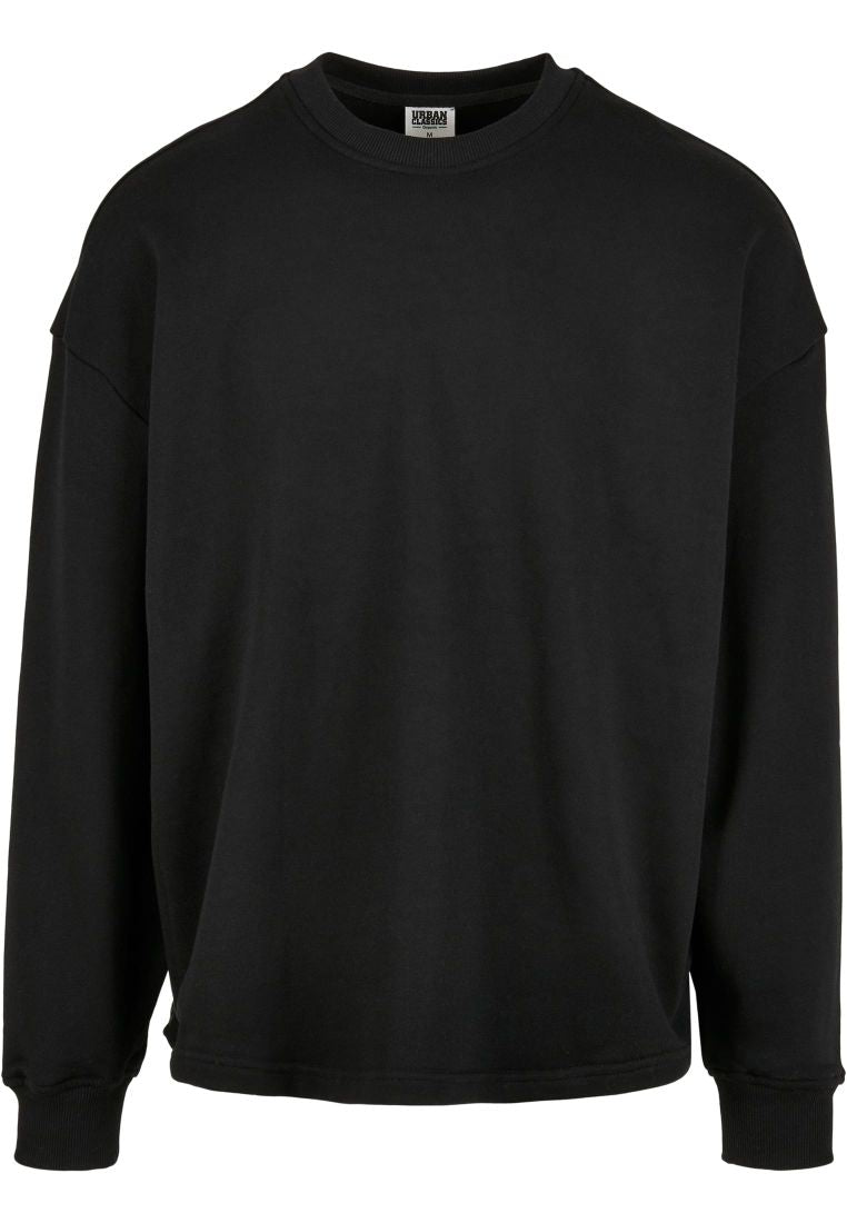 Urban Classics Organic Oversized Boxy Crewneck Black