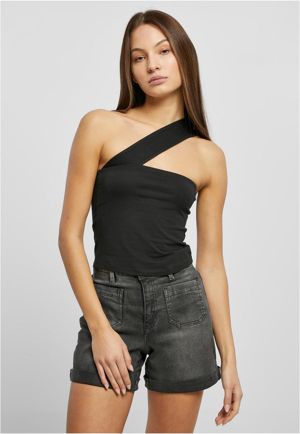 Urban Classics Ladies One Strap Top Black