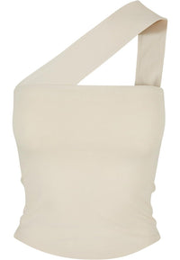 Urban Classics Ladies One Strap Top Whitesand